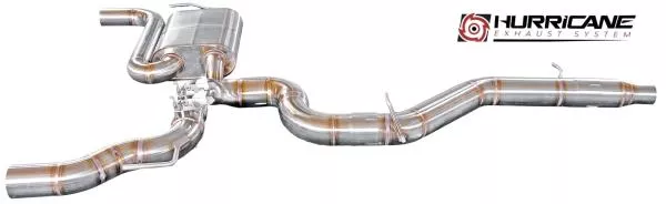 Hurricane Exhaust 3.5" ECE Klappenanlage für Cupra Formentor 310PS AWD OPF